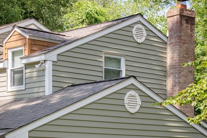 Modern Gray Vinil Siding Painting