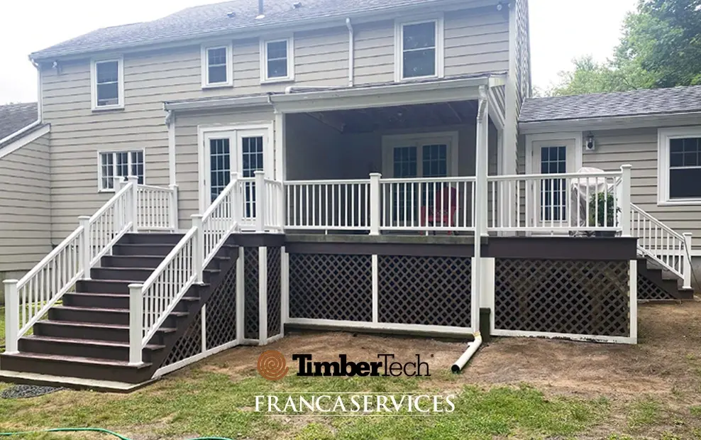 Timbertech Kona With Railings