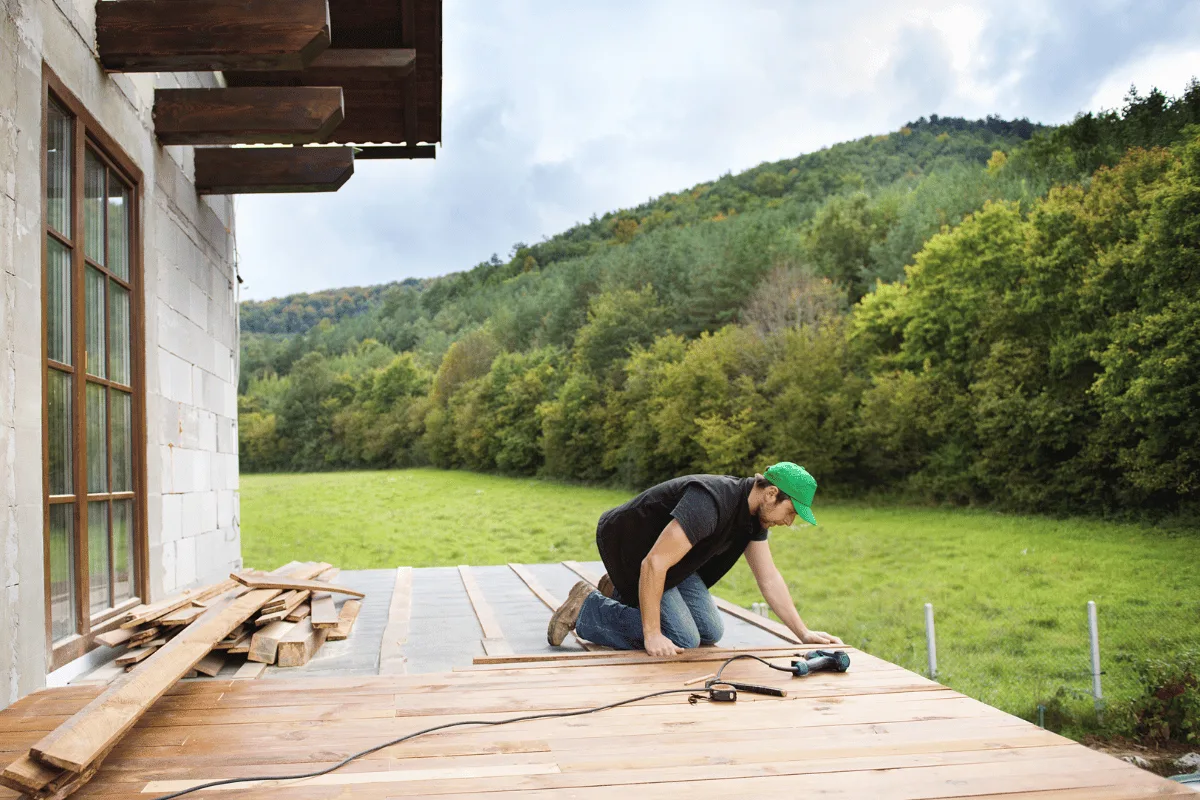 1 commercial deck