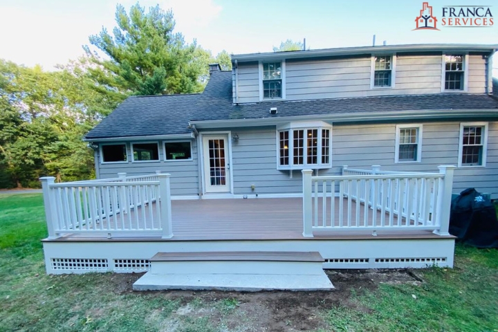 Deck replacement before and after. Get a Quote Right Now