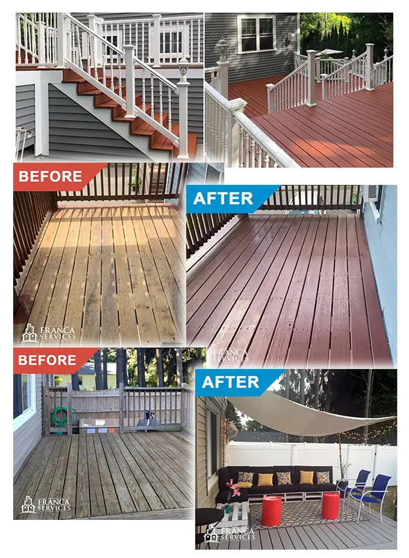 Deck Painting & Staining Services em Worcester, MA