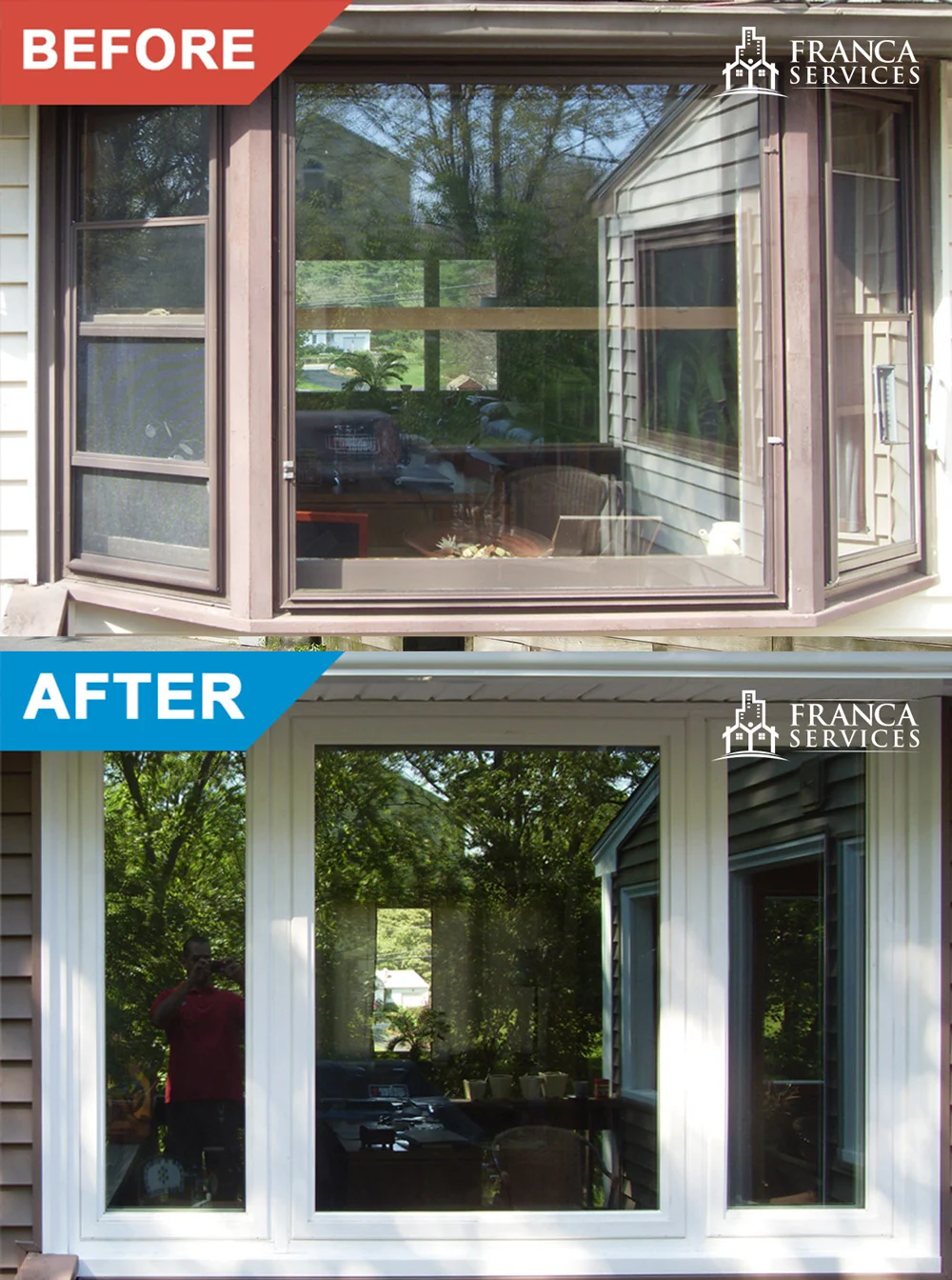 Before After Window Replacement